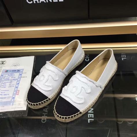 chanel shoes alpargata|chanel espadrilles women.